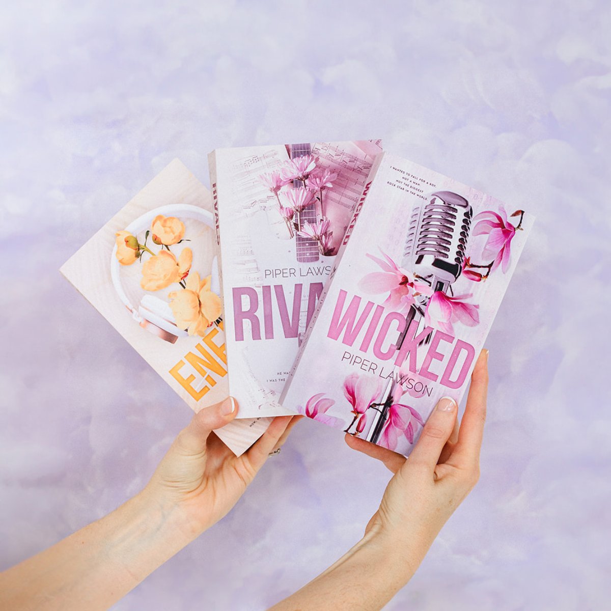 pastel paperback covers